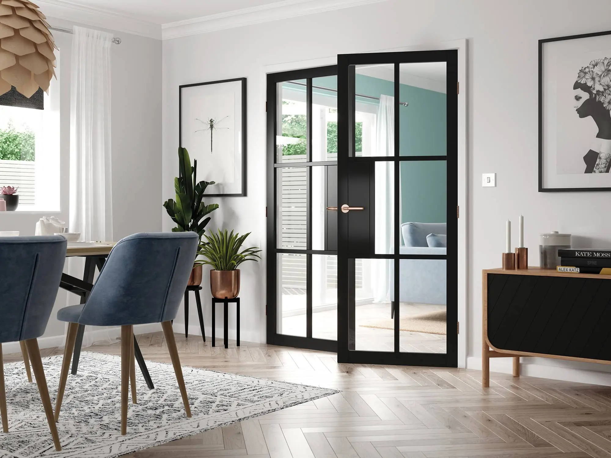 Aluminium and glass Internal doors in Hemel Hempstead 