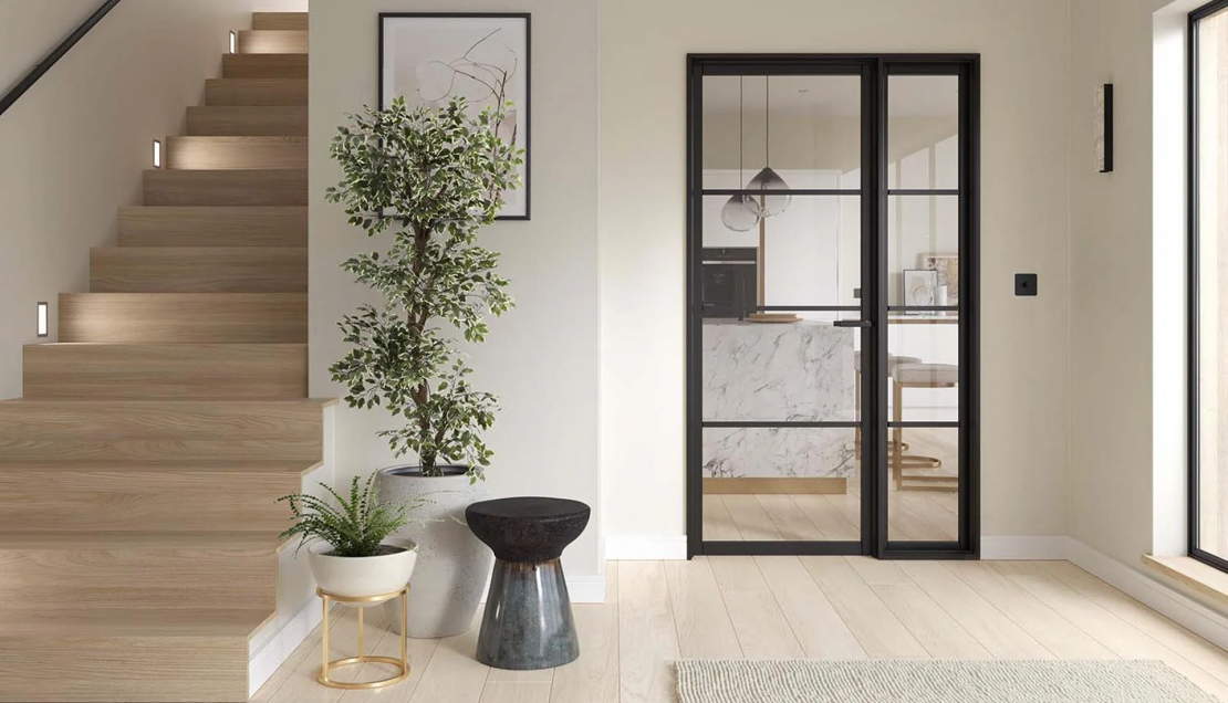 Internal doors in Hemel Hempstead - Glass aluminium Heritage doors